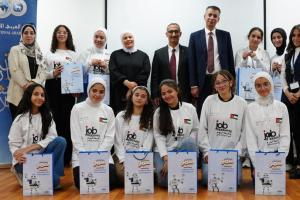 Islamic International Arab Bank Hosts Career Day for Khilda Secondary School Students in Collaboration with INJAZ